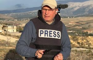 Ataques aéreos israelenses matam três jornalistas no sul do Líbano