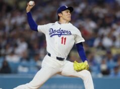 Roki Sasaki teve um início encorajador, mas os Dodgers ainda perderam