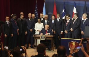Trump insta líderes latino-americanos a usarem ação militar contra cartéis