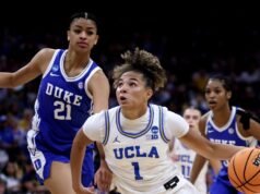 Mulheres da UCLA venceram Duke para avançar para o torneio Final Four da NCAA