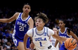 Mulheres da UCLA venceram Duke para avançar para o torneio Final Four da NCAA