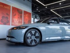 O mais novo gadget da Sony é um EV de US$ 100.000 e foi lançado na Califórnia