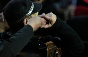 Após a famosa comemoração, a família do Rev. Jesse Jackson se despede