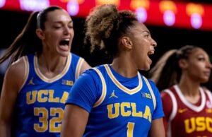 Mulheres da UCLA dominam a rival USC e terminam o jogo Big Ten invictas