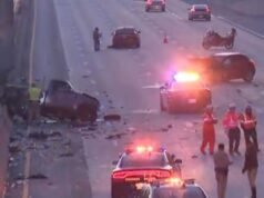 Um morto após acidente de cinco carros na rodovia 10 de Los Angeles