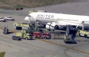 Um voo da United faz um pouso de emergência em LAX após relatos de um incêndio