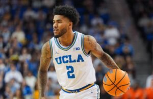 Donovan Dent fez história no torneio Big Ten com a vitória da UCLA sobre Rutgers