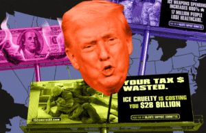 Outdoors anti-ICE mostram aos angelenos como ‘perder’ o dinheiro dos impostos