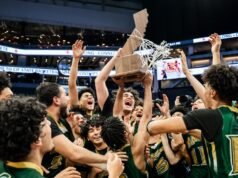 Zaire Rasshan e Damien conquistaram o título de basquete da Divisão I