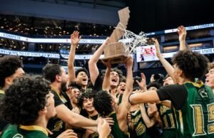 Zaire Rasshan e Damien conquistaram o título de basquete da Divisão I