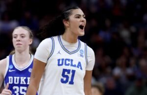 As mulheres da UCLA quebraram a sequência consecutiva da Final Four