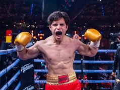 É assim que Aaron Mercury reage após derrotar Mario Bautista por nocaute no primeiro round no Supernova Génesis.