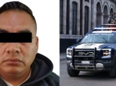 Prenderam “Mando”, policial municipal envolvido em sequestros e roubos em Toluca, Edomex