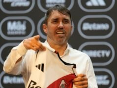 O recorde histórico da lenda do River Plate Chacho Coudet após a vitória sobre o Belgrano