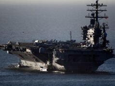 Em um novo movimento consistente com os Estados Unidos, Javier Milei avalia a saída e chegada do porta-aviões USS Nimitz.