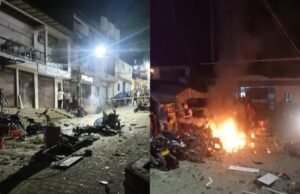 Uma violenta explosão foi relatada em Briceño, Antioquia: um policial ficou ferido e um prédio municipal foi danificado