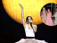 A Rainha Letizia e as suas filhas Leonor e Sofia apreciam a actuação de Rosalía em Madrid: o seu aspecto informal e jovem