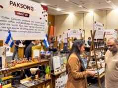 El Salvador lançou seu próprio café Pacamara em um grande evento em Cingapura e gerou interesse regional