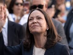 María Corina Machado pede “eleições limpas e livres” em Madrid para “verdade e paz” na Venezuela