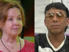 Andrea del Boca comemora em voz alta a eliminação de Brian Sarmiento no Big Brother: “A fazenda está estável”