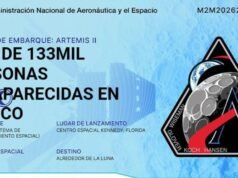 Nomes de 52 mexicanos desaparecidos que foram à Lua na missão Artemis II da NASA