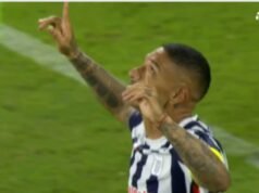 Grande gol de Paolo Guerrero no 5 a 0 do Alianza Lima contra o Cusco FC pela Liga 1 2026