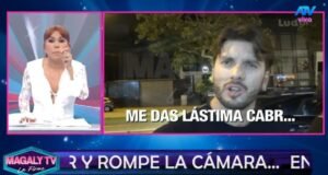 A afirmação de Magaly Medina indignada com o ataque sofrido pelo jornalista depois que ele pagou Rodrigo Brand a Mayra Goñi: “Espero que a Latina pague pela câmera destruída por seu jogador”