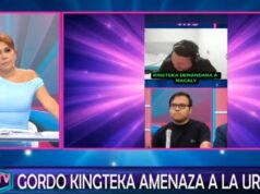 Kingteka ameaça Magaly Medina com processo: “Vou te pagar mais do que Jeffry”