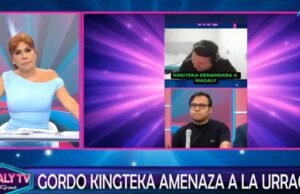Kingteka ameaça Magaly Medina com processo: “Vou te pagar mais do que Jeffry”