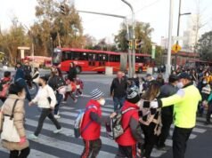 CDMX está mobilizando mais de 14.000 policiais para retornar às aulas após a Páscoa