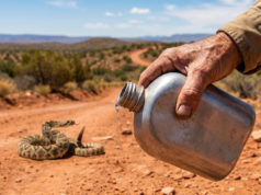 Um homem de 76 anos desapareceu durante quatro dias no deserto e foi encontrado vivo pelo filho quatro dias depois, sem comer nem beber.