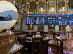 O petróleo sobe acima dos 100 dólares e arrasta o Ibex 35 e os mercados bolsistas europeus após o anúncio dos EUA de bloqueio do Estreito de Ormuz.