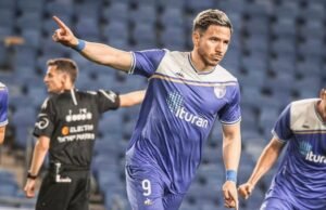 Adrián Ugarriza, imparável em Israel: um novo gol com Ironi Kiryat Shmona que o aproxima do artilheiro da Ligat Ha Al