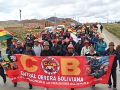 Os empresários bolivianos rejeitaram o pedido do COB de aumento salarial de 20% e alertaram para o impacto no custo de vida.