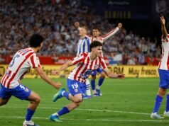 O grande golo de Julián Álvarez que levou a final da Taça do Rei entre Atlético de Madrid e Real Sociedad para prolongamento