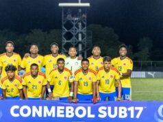 Este é o pênalti inusitado da seleção colombiana na vitória sobre o Chile na Sul-Americana Sub-17