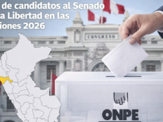 Candidatos ao Senado por La Libertad nas eleições de 2026: lista completa