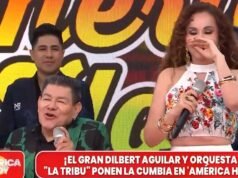 Dilbert Aguilar admite que ama Janet Barboza e escreveu uma música para ela: “Tenho que esquecê-la, ela está com meu melhor amigo”