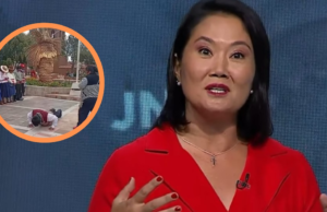 Keiko Fujimori proferiu uma sentença de chicotadas aos deputados de Puno num debate e acusou: “Não podemos permitir a violência política”