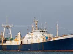Mais uma sobre piratas: encontraram um navio português pescando ilegalmente no Mar Argentino