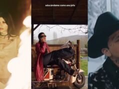 Dagna Mata, modelo Nodal de “Un vals”, causou polêmica ao usar uma música de Cazzu no Instagram