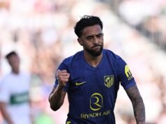 Dois grandes golos de Nico González e a insólita expulsão de Thiago Almada na derrota de Simeone para o Atlético de Madrid.