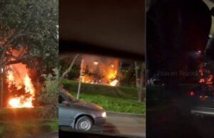 Vídeo: este é o incêndio próximo ao Unicentro em Bogotá que foi controlado sem feridos