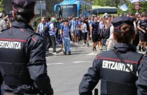 340 membros da Polícia Basca garantirão a segurança durante a recepção real