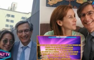 Erika Manrique revelou que Federico Salazar a informou da separação antes do anúncio: “Ele me informou de manhã”