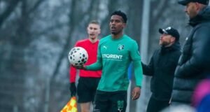 Sebastián Aranda estreia-se no FK Auda: assistências frente ao BFC Daugavpils