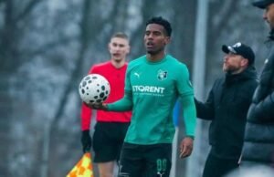 Sebastián Aranda estreia-se no FK Auda: assistências frente ao BFC Daugavpils