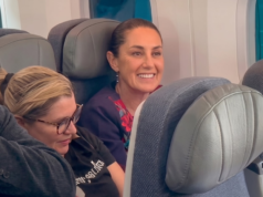 Sheinbaum retornou ao México em voos de classe executiva e econômica depois de visitar a Espanha