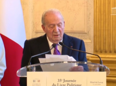 O rei Juan Carlos I recebeu um prêmio especial na França por sua memória: “Não há relato em primeira mão de tudo o que foi escrito sobre mim”.