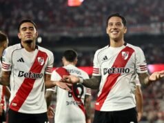 O River Plate venceu o Carabobo por 1 a 0, conquistando a primeira vitória na Copa Sul-Americana e segue invicto na era Coudet.